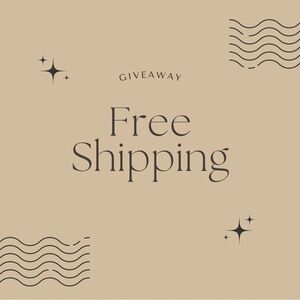Free Shipping Giveaway